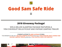 Tablet Screenshot of goodsamsaferide.com